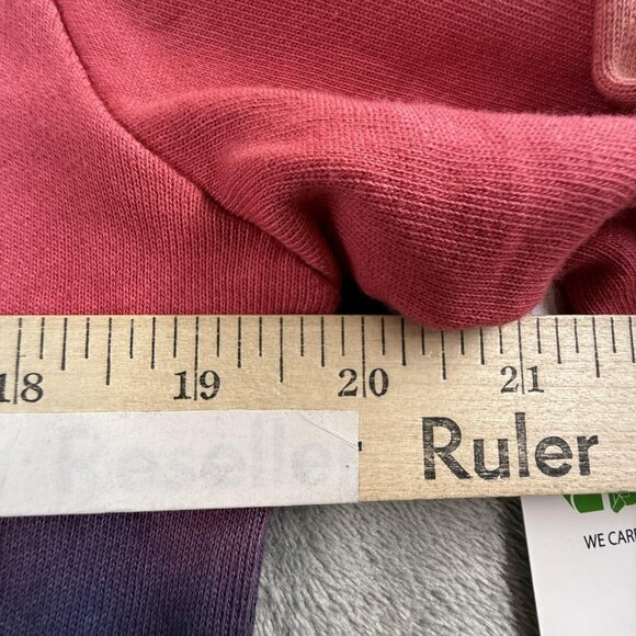 US Polo Assn Sweater Boys 2XL Red Blue Crewneck Pullover Dip Dye Logo Preppy - Picture 9 of 13